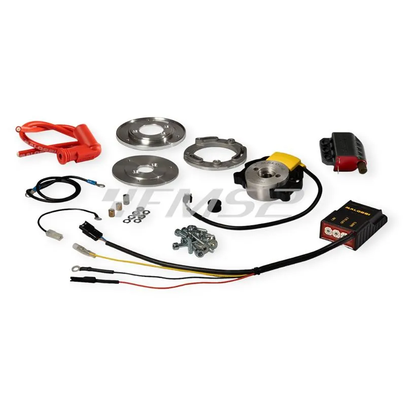 Accensione a rotore interno scooter Malossi MHR Team 2 per scooter con motore Piaggio raffreddati ad aria, ricambio 5519634