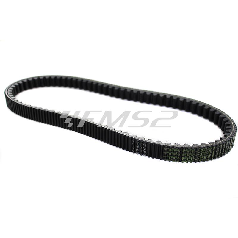 Cinghia di trasmissione Malossi per kevlar belt per maxi scooter, ricambio 6113128