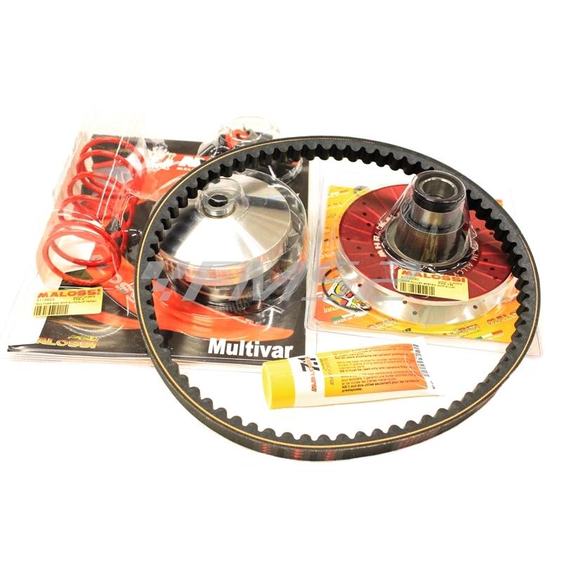 Kit over range Malossi mhr furia rossa aluminum completo per scooter con motore Yamaha-Minarelli a braccio lungo aria e liquido adattabile, ricambio 6115821