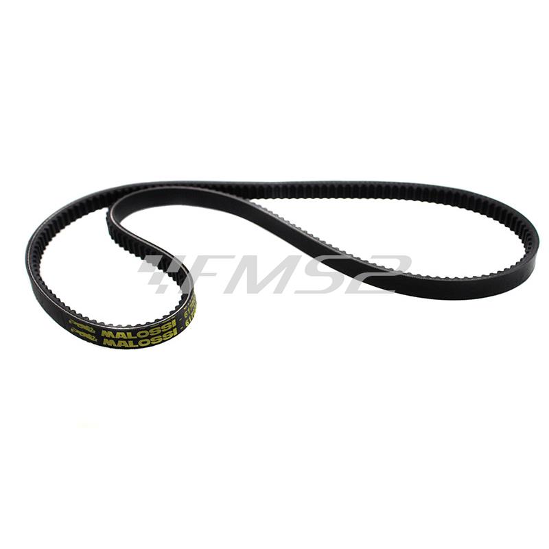 Cinghia di trasmissione Malossi Special belt per ciclomotore Piaggio Bravo e superBravo 50 con variatore, ricambio 617223