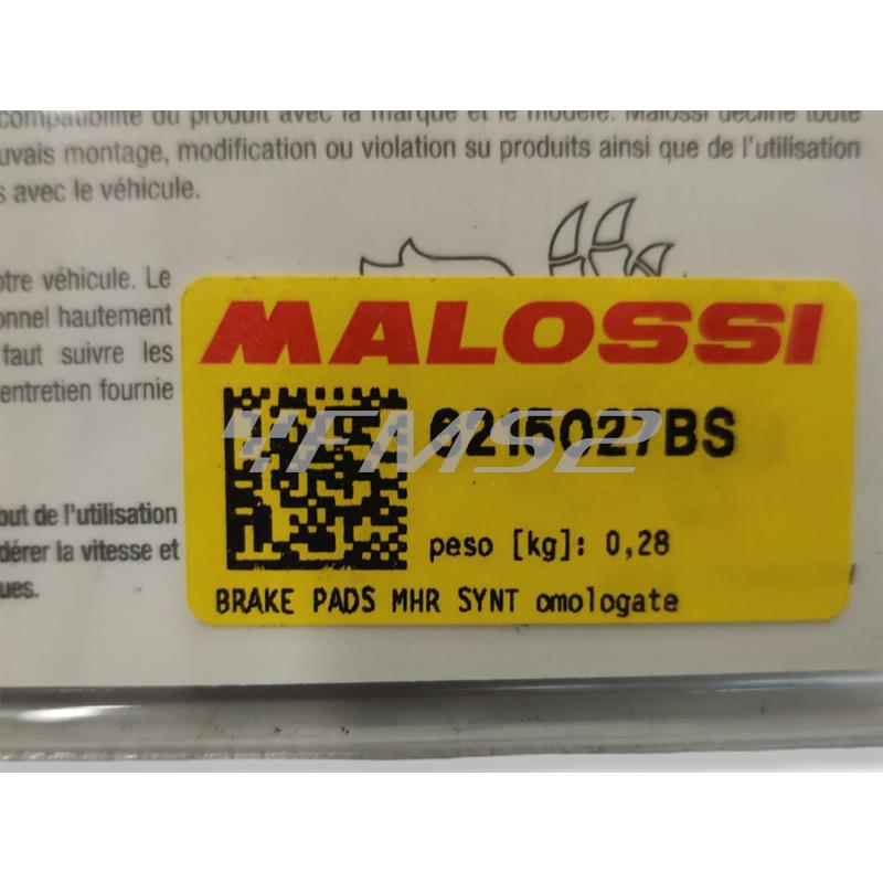 Brake pads mhr synt omologate, ricambio 6215027BS