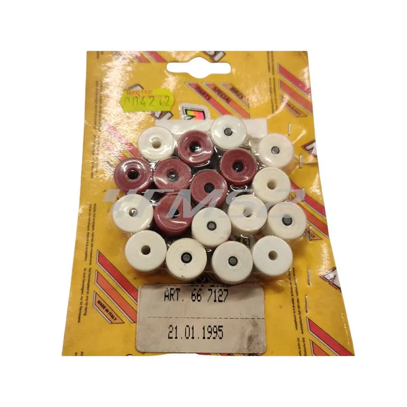 Rulli colorroll diametro 16 grammi 02.7-02.8-04.0 Malossi, ricambio 667127