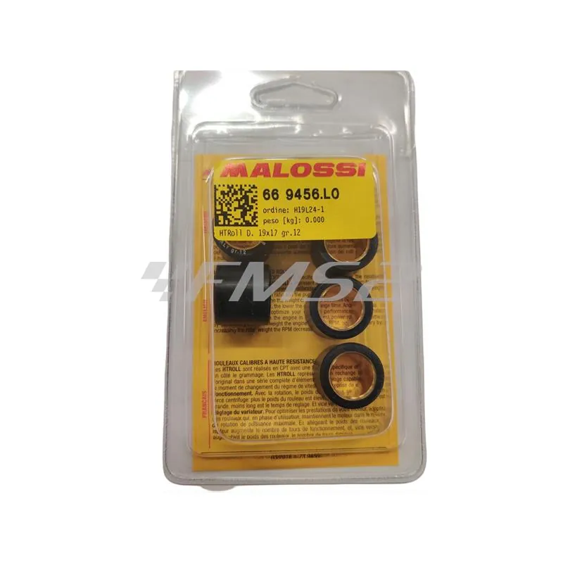 669456L0 Rulli htroll Malossi diametro 19x17 grammi 12