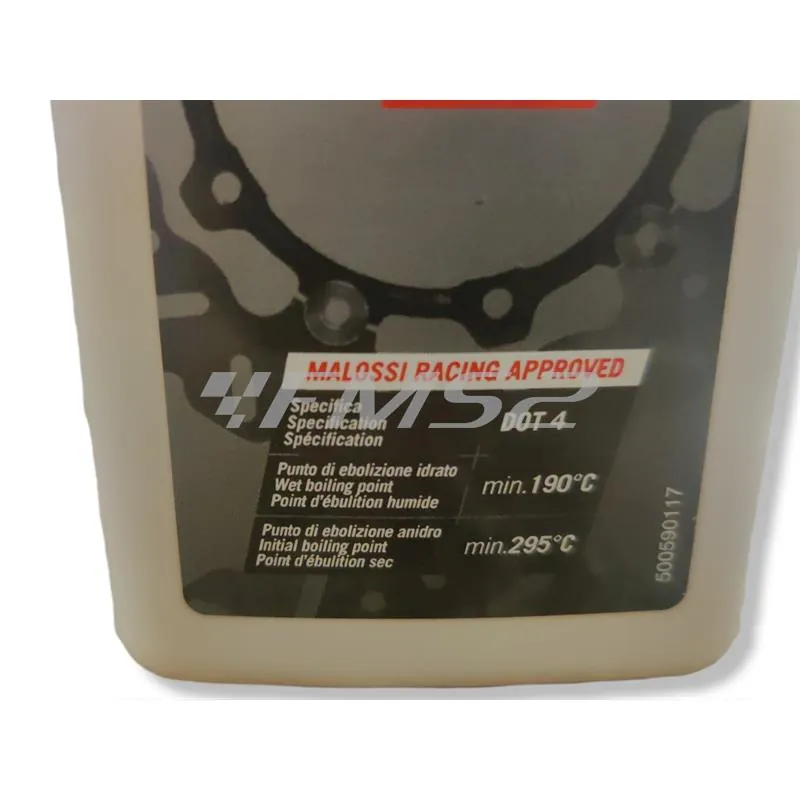 Olio freni SBX sport brake fluid (dot 4) Malossi da 250 ml, ricambio 7613465