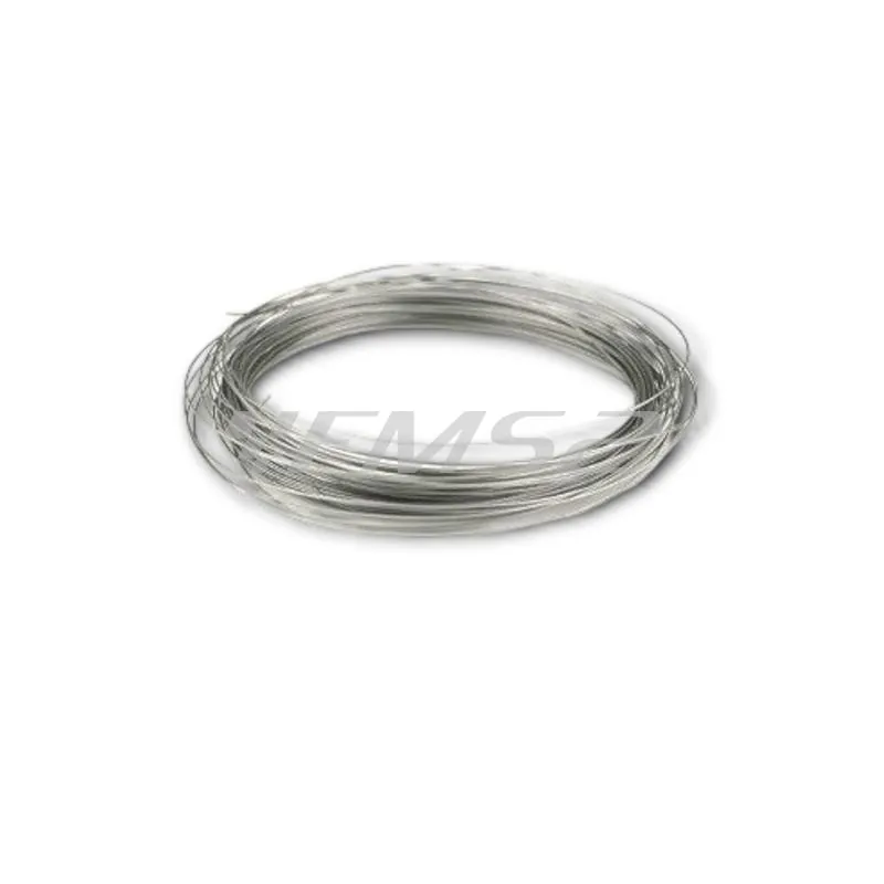 Filo di sicurezza attorcigliabile in acciaio - diametro 0,7 mm e lunghezza 30 m, ricambio AT2156