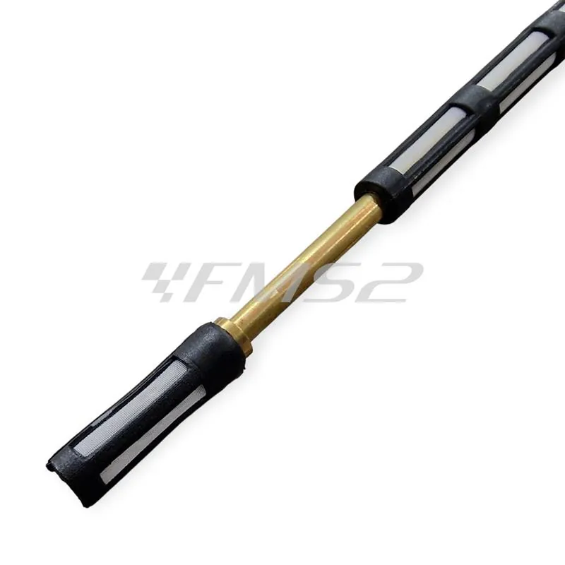 Rubinetto benzina con riserva Motocross Marketing AV2316 per KTM, Beta, Husaberg, Husqvarna - Interasse fori 34mm