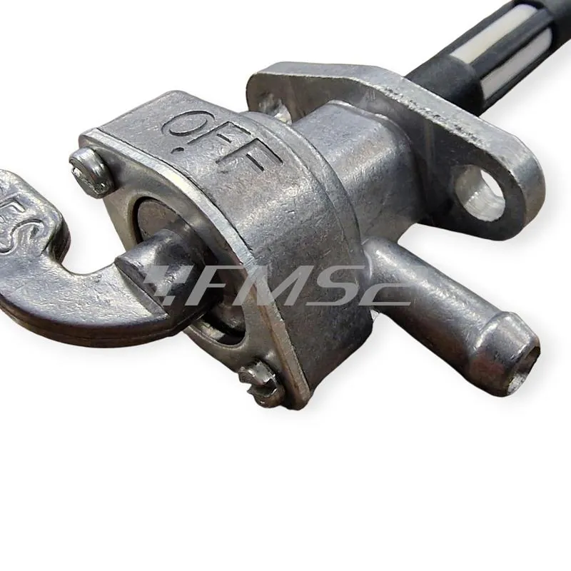 Rubinetto benzina con riserva Motocross Marketing AV2316 per KTM, Beta, Husaberg, Husqvarna - Interasse fori 34mm