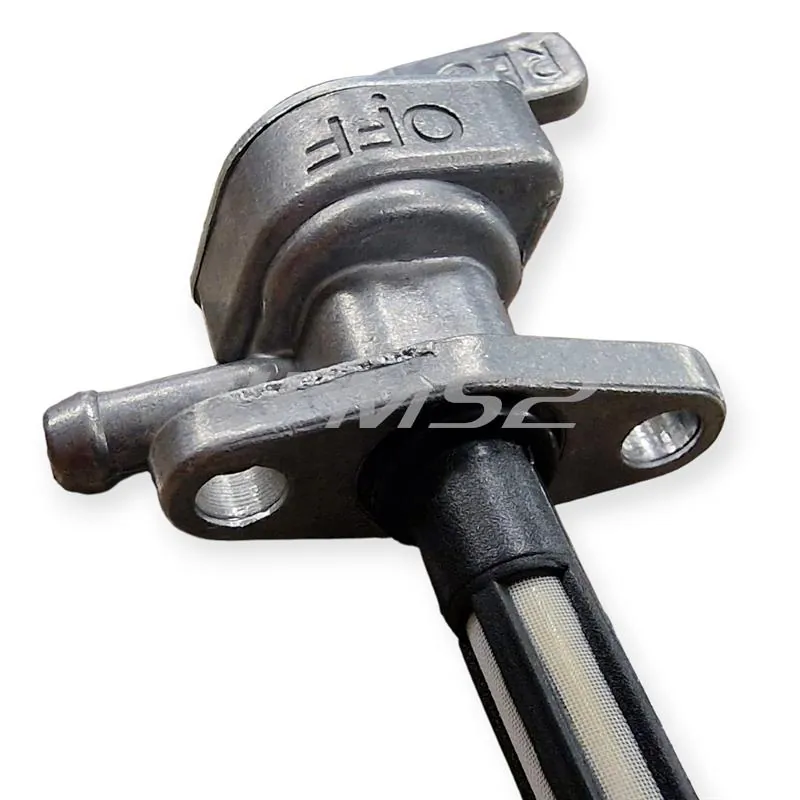 Rubinetto benzina con riserva Motocross Marketing AV2316 per KTM, Beta, Husaberg, Husqvarna - Interasse fori 34mm