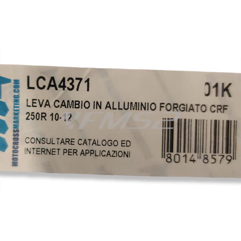 Leva cambio in alluminio forgiato crf 25, ricambio LCA4371
