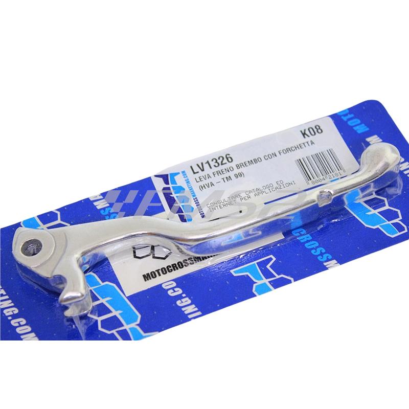 Leva freno brembo con forchetta per husqwarna e tm (Motocross Marketing), ricambio LV1326