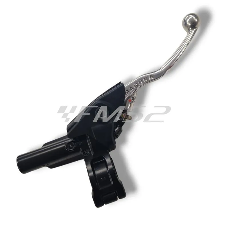 Comando frizione idraulica MAGURA 167 Ø9,5 con leva corta — uso con olio minerale (NO DOT) - Motocross Marketing MG2701581