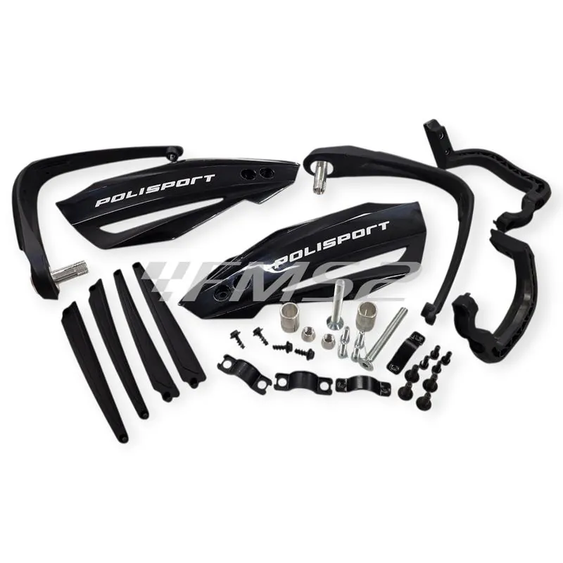 P8308600001 Paramani POLISPORT BULLIT FWA chiusi neri con kit montaggio