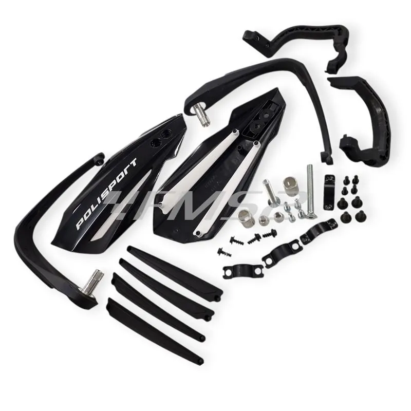 P8308600001 Paramani POLISPORT BULLIT FWA chiusi neri con kit montaggio