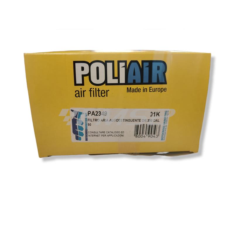 Filtro aria autoestinguente poliair dr 3, ricambio PA2349