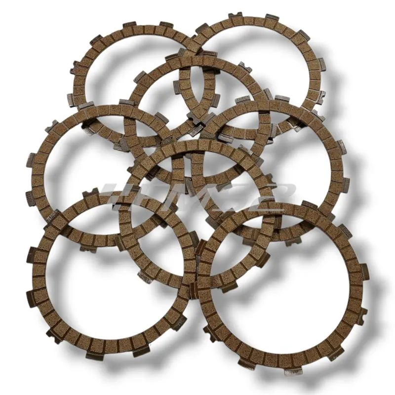 Kit completo PROX dischi frizione condotti, conduttori e molle specifici per Kawasaki KXF 250 prodotti dal 2006 fino al 2020, ricambio PX16.CPS43006