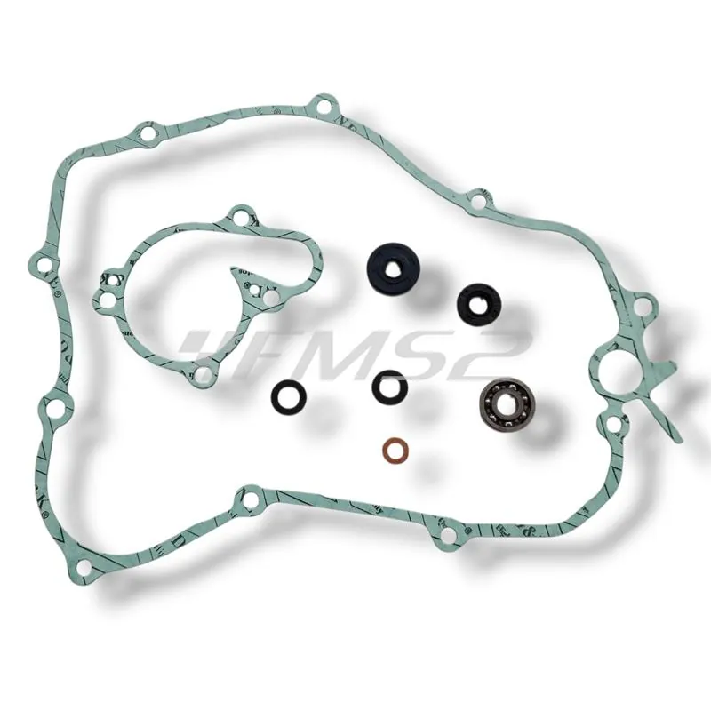Kit revisione pompa acqua PROX Yamaha YZ 125 prodotti dal 2005 fino al 2025 e Fantic XE e XX prodotti dal 2021 fino al 2025, ricambio PX57.2225