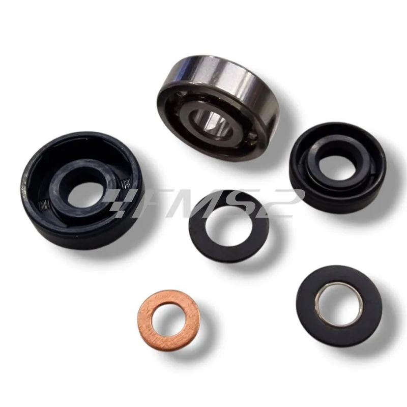 Kit revisione pompa acqua PROX Yamaha YZ 125 prodotti dal 2005 fino al 2025 e Fantic XE e XX prodotti dal 2021 fino al 2025, ricambio PX57.2225