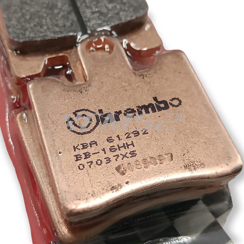 Pastiglie freno BREMBO anteriori sinterizzate, ricambio 07037XS