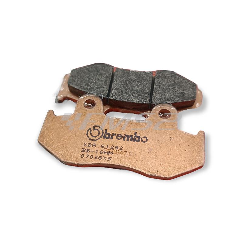 Pastiglie freno BREMBO anteriori e posteriori, sinterizzate per Suzuki Burgman, ricambio 07038XS