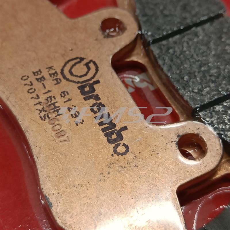 Pastiglie freno BREMBO anteriori sinterizzate dx, ricambio 07071XS