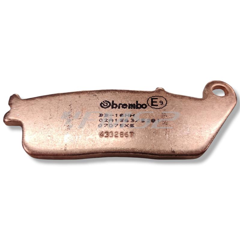 Pastiglie freno Brembo posteriori sinterizzate, ricambio 07075XS