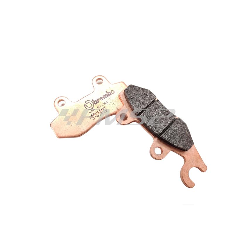 Pastiglie freno BREMBO anteriori sinterizzate, ricambio 07076XS