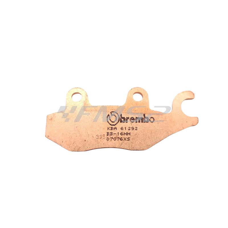 Pastiglie freno BREMBO anteriori sinterizzate, ricambio 07076XS