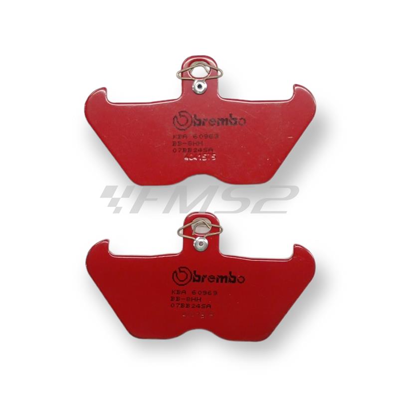 Pastiglie freno BREMBO anteriori sinterizzate, ricambio 07BB24SA