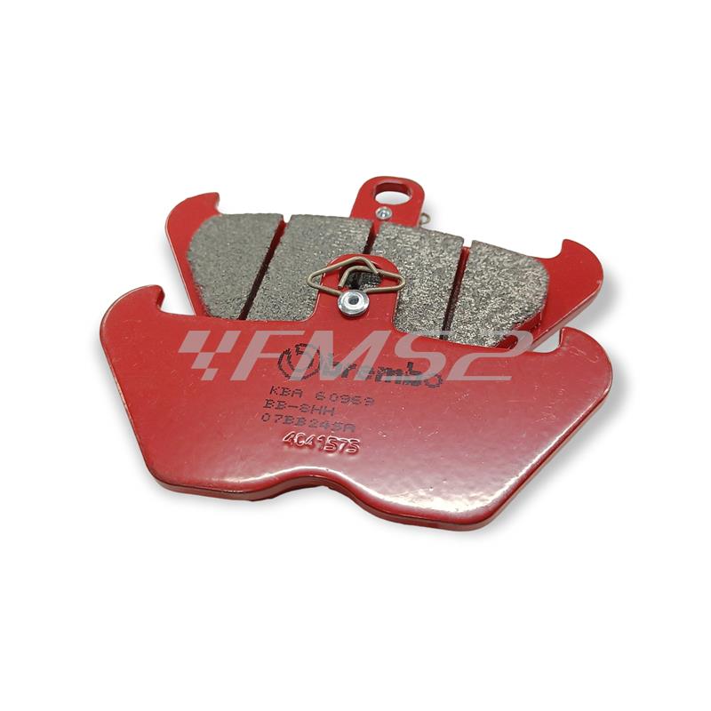 Pastiglie freno BREMBO anteriori sinterizzate, ricambio 07BB24SA