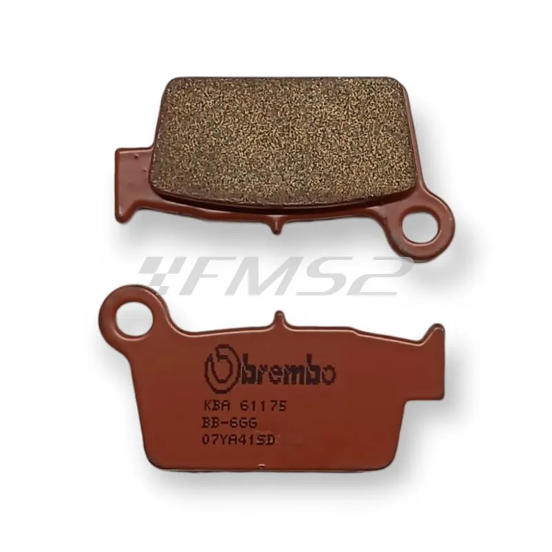 07YA41SD Pastiglie freno BREMBO posteriori sinterizzate