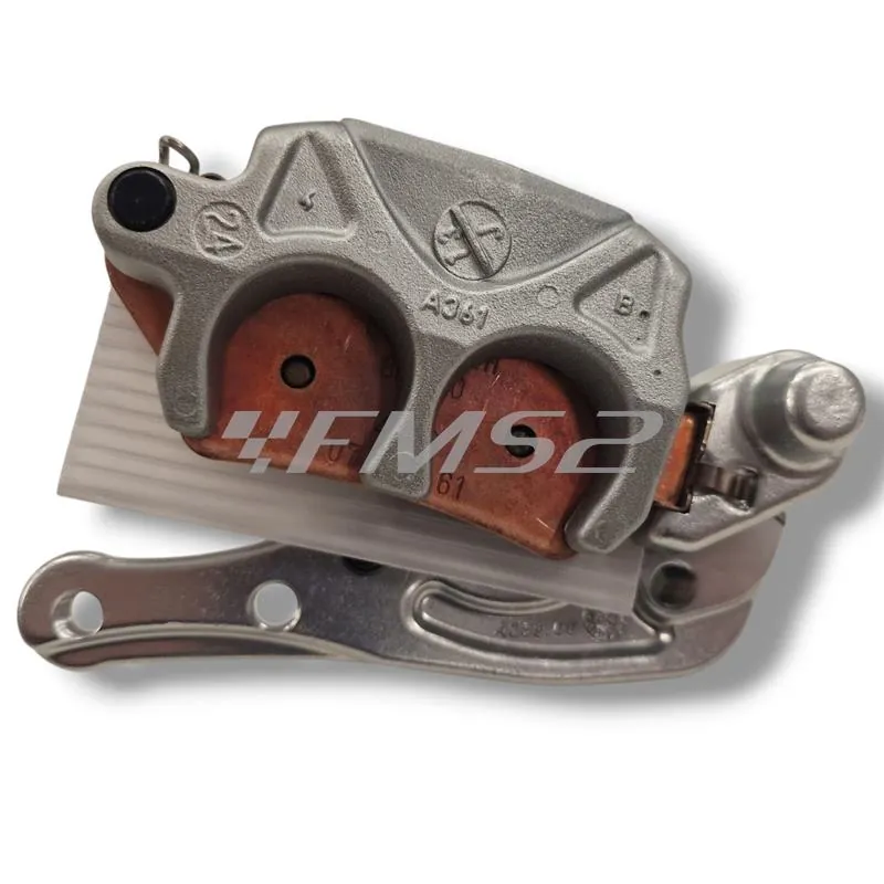 22A36013 Pinza freno Brembo anteriore flottante silver 2 pistoncini Ø 24 mm con interasse di fissaggio 90 mm per enduro/cross/motard KTM, Gas Gas, Husqvarna, Sherco, Husaberg