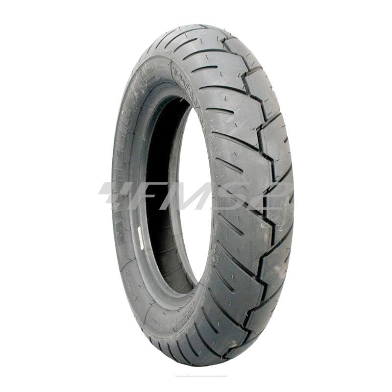 Pneumatico Michelin 3.00 - 10 S1 rinforzato 50J tubeless per montaggio anteriore o posteriore e utilizzo anche con camere d'aria con cerchio tradizionale non tubeless, ricambio 871893