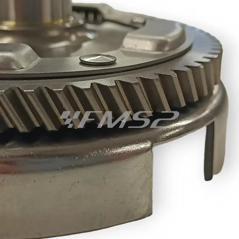 CP0002 Campana frizione Newfren Z22-63 denti elicoidali con parastrappi per montaggio motori Piaggio Vespa e Ape 50 cc