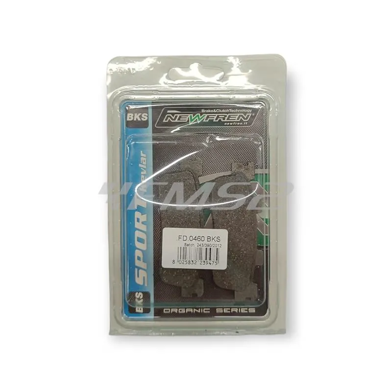 FD0460BKS Pastiglie freno Newfren (pasticche), sport