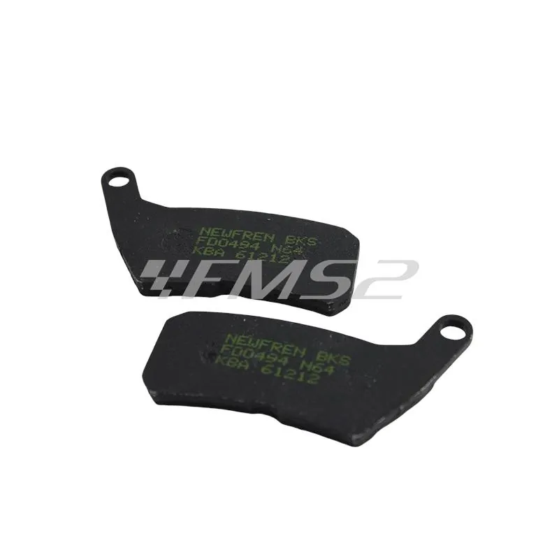 FD0494BKS Pastiglie freno Newfren (pasticche), versione sport, semimetalliche