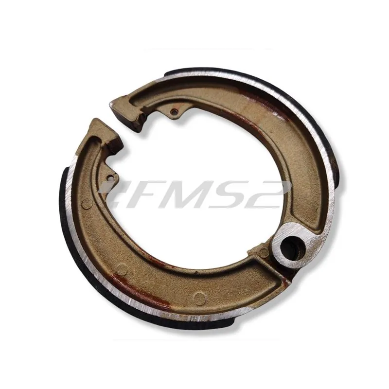 Ganasce freni a tamburo NEWFREN GF0149 anteriori e posteriori per Lambretta Innocenti J50  50 cc, ricambio FERGF0149