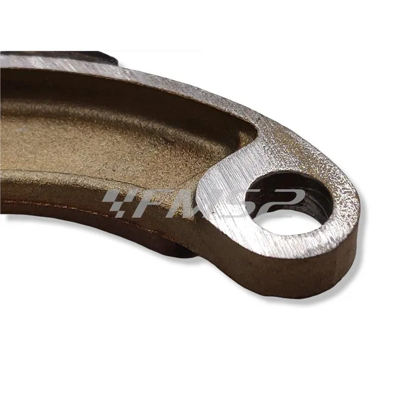 Ganasce freni a tamburo NEWFREN GF0149 anteriori e posteriori per Lambretta Innocenti J50  50 cc, ricambio FERGF0149