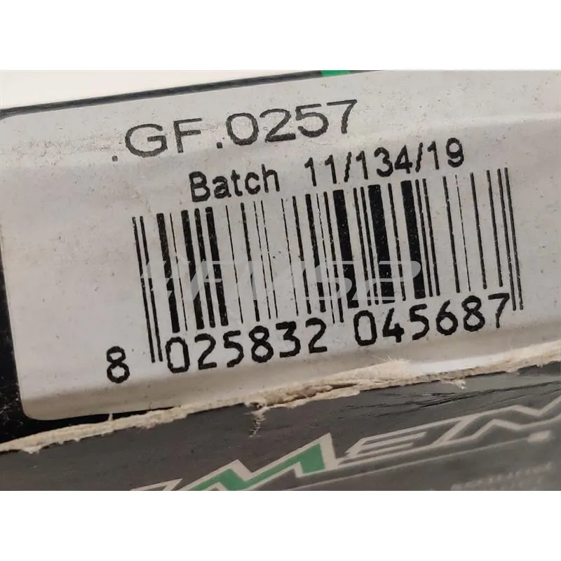 GF0257 Ganasce freni a tamburo anteriore e posteriore Newfren per scooter Piaggio free e zip 1°serie
