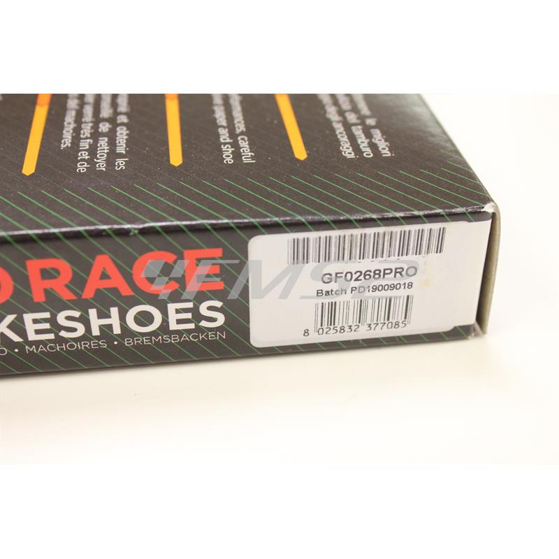 Ganasce freno prorace, ricambio GF0268PRO