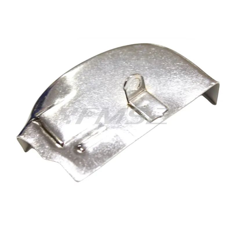 1138865 Coperchio in metallo lucido copri preselettore cambio Piaggio Vespa (Olympia)
