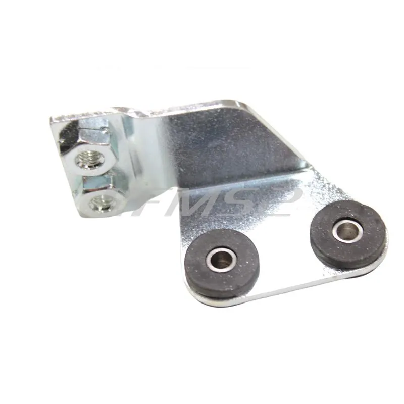 1164844 Supporto staffa fissaggio centralina elettronica completa di gommini per Piaggio Vespa PX 125, 150, 200 E senza avviamento elettrico (Olympia)
