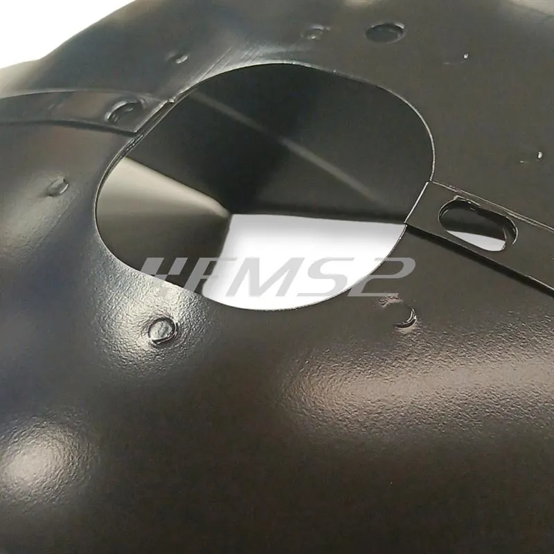 1177497 Parafango anteriore Faco in lamiera verniciato fondo nero per Piaggio Vespa PX 125, 150 e 200 prodotti fino alla serie Arcobaleno freno a tamburo