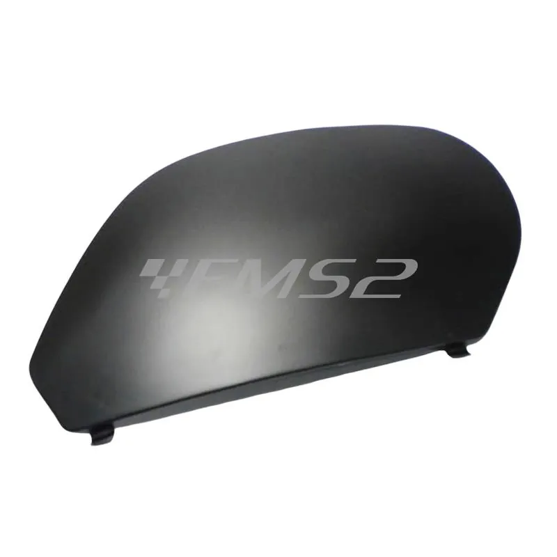 Sportello sinistro olympia in lamiera di colore nero per Vespa PK50s, ricambio 1216915