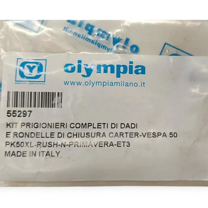 55297 Serie bulloni motore Vespa 50, 125 (Olympia)