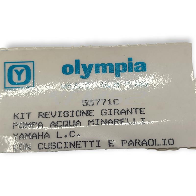 Kit revisione pompa acqua scooter 50 cc con motore Minarelli orizzontale a liquido (Olympia), ricambio 55771C