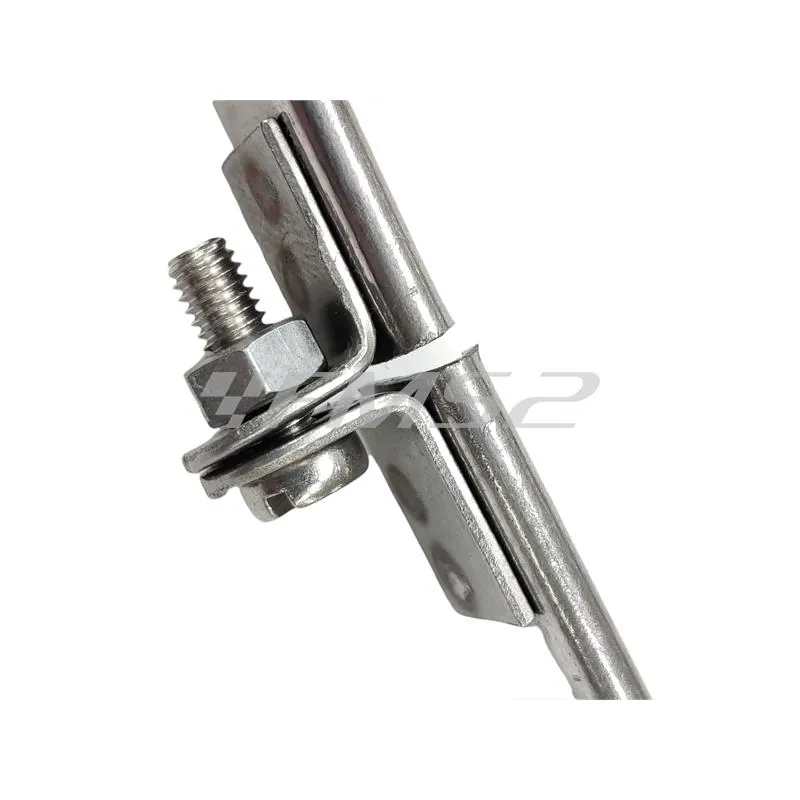 71938 Cornice contorno fanale anteriore in acciaio spazzolato lucido per manubrio Piaggio Vespa 50 special (OLYMPIA)