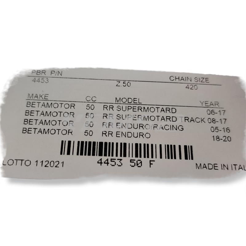 Corone z50 beta rr 05 c.420, ricambio 445350F