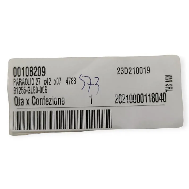 Paraolio 27 per 42 per 7, ricambio 00108209