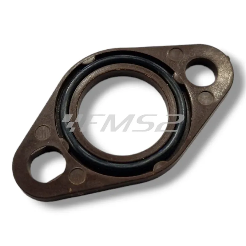 Isolante carburatore Kymco posto tra carburatore e collettore aspirazione scooter 50 cc Kymco 2 tempi con interasse 35 o 36 mm , ricambio 00109131