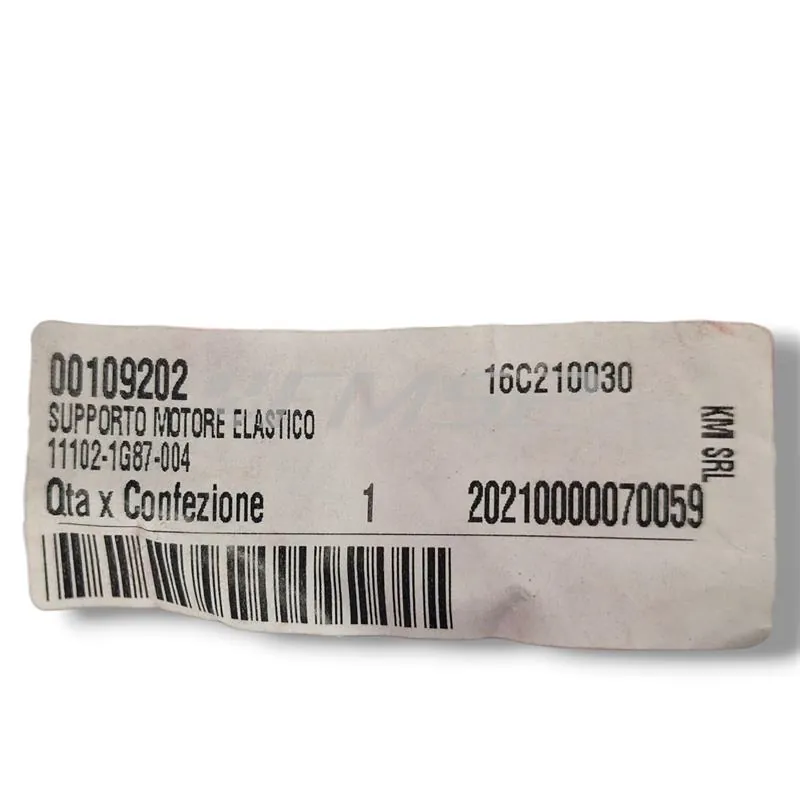 Supporto motore elastico Kymco 00109202 | Ricambio originale per scooter e maxi scooter | Compatibilità Kymco 11102-1g87-004